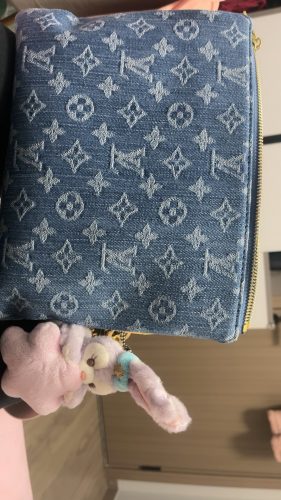 Louis Vuitton M24564 Coussin PM Denim Blue photo review