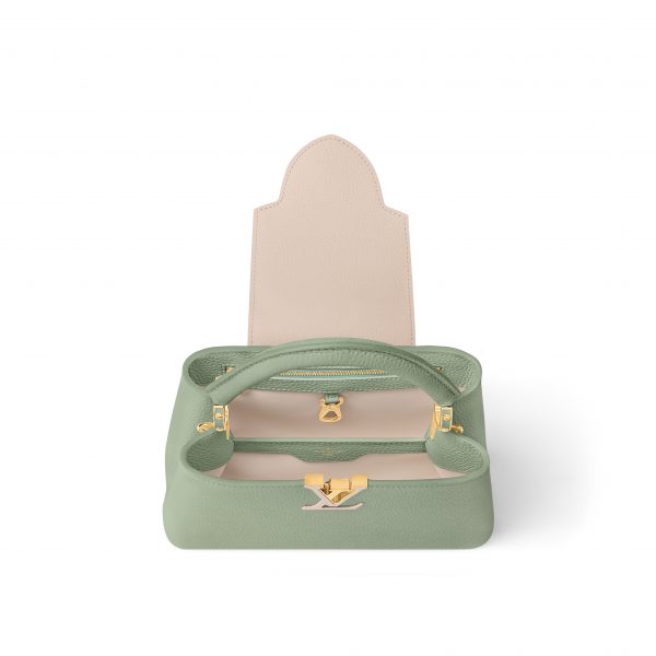 Louis Vuitton M24471 Capucines BB Jade Green