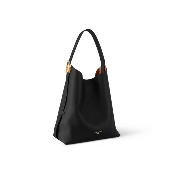 Louis Vuitton M24856 Low Key Hobo MM Black