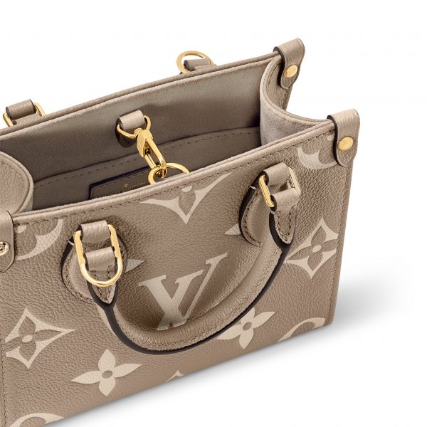 Louis Vuitton M47054 OnTheGo BB Dove Gray/Cream