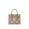 Louis Vuitton M47054 OnTheGo BB Dove Gray/Cream