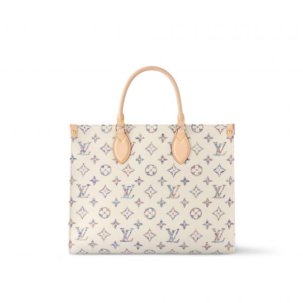 Louis Vuitton M24708 OnTheGo MM Multicolor Beige