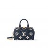 Louis Vuitton M47048 Speedy Bandoulière 20 Navy Blue/Cream