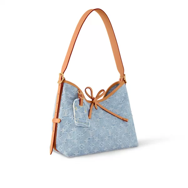 Louis Vuitton M11462 CarryAll PM Sky Blue Denim