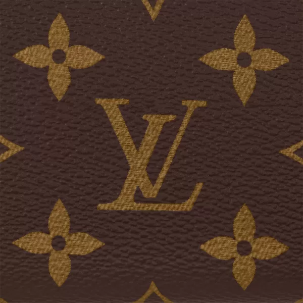 Louis Vuitton Monogram M61298 Clémence Wallet Rose Ballerine