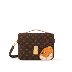 Louis Vuitton M47203 Pochette Métis Monogram Calfskin Patch