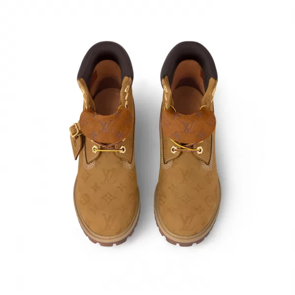 Louis Vuitton 1AD72T LV x Timberland 6-In Ankle Boot